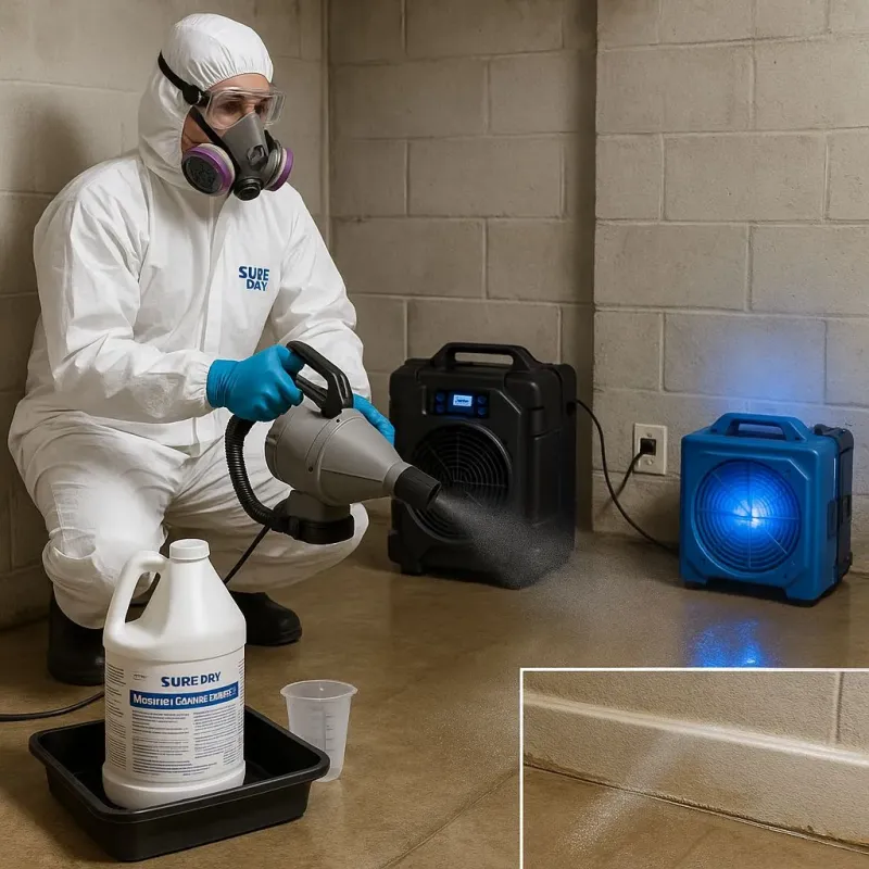 Sanitization and Odor Removal process in Spruce Pine, NC