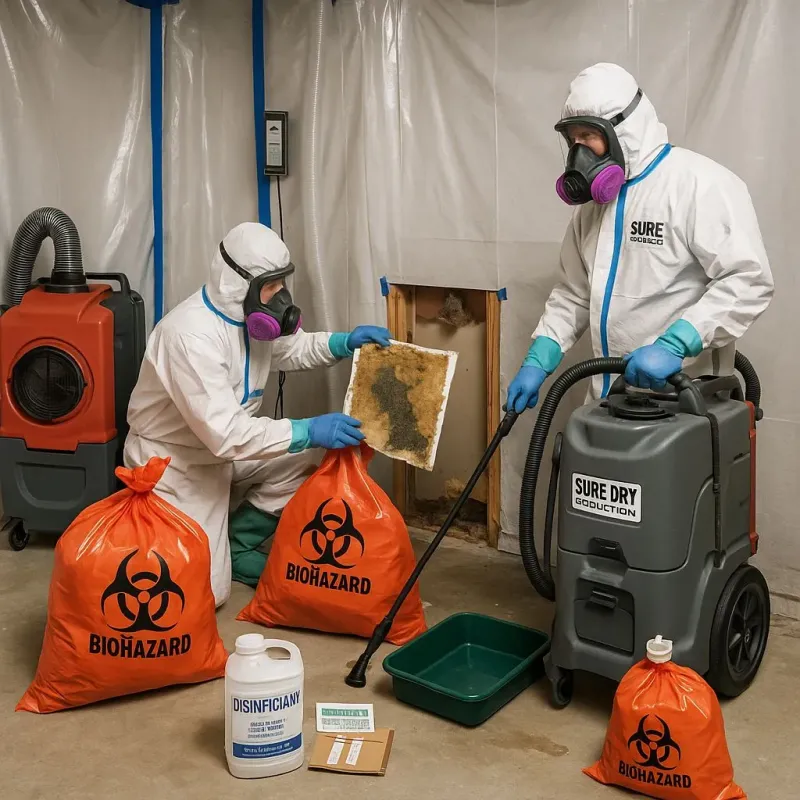 Contaminated Water Handling Protocols process in Spruce Pine, NC